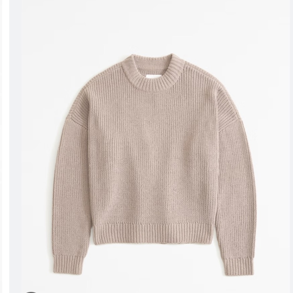 Abercrombie Chenille crew sweater